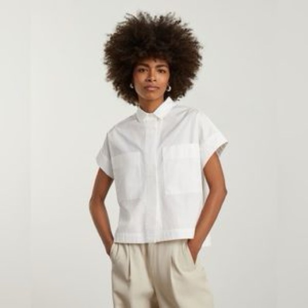 Everlane Short Sleeve Box Shirt